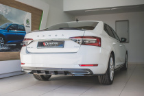 Skoda Superb Mk3 Facelift 2019+ Diffuser V.1 Maxton Design